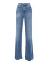 Dondup Blue Flared Jeans In Blue