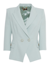 Elisabetta Franchi Jacket In Blue
