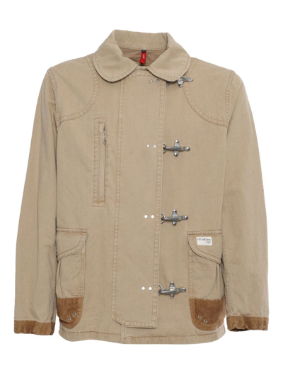 Fay Jacket 4 Hooks In Beige