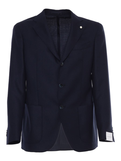 Luigi Bianchi Jacket In Blue