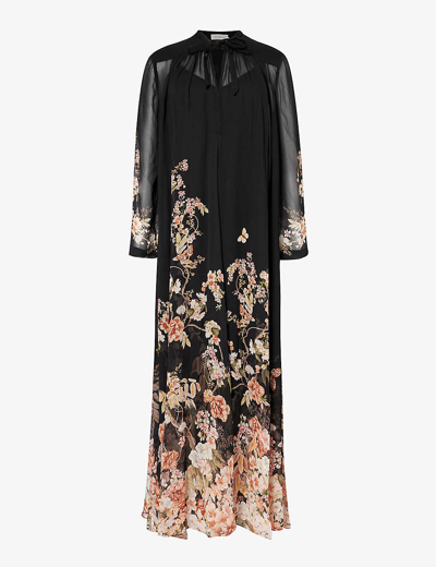 ZIMMERMANN NATURA FLORAL-PRINT CREPE