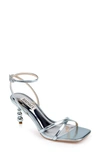 Badgley Mischka Callie Ankle Strap Sandal In Soft Mint