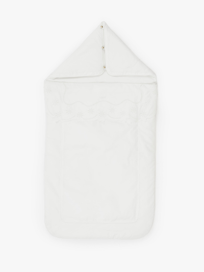 Chloé Baby Sleeping Bag White Size Onesize 100% Cotton