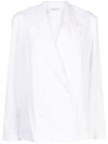 Dries Van Noten Caplana Blazer Shirt In White