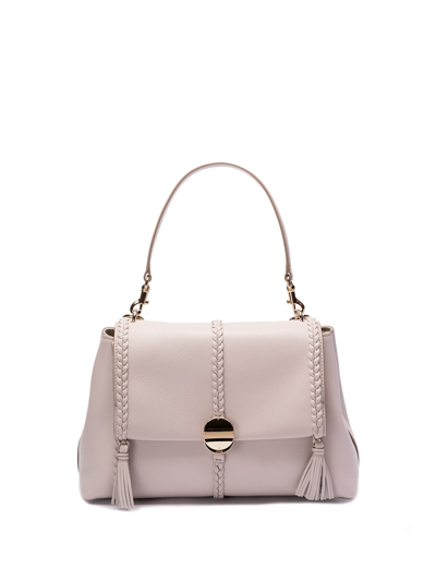 Chloé `penelope` Medium Shoulder Bag In Grey