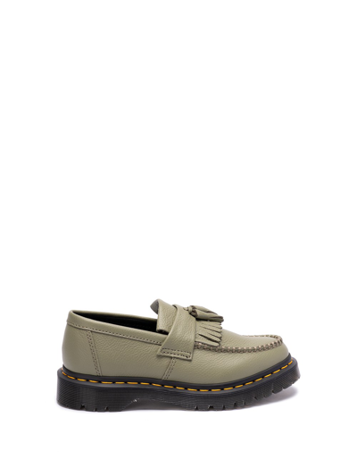 Dr. Martens' Adrian Leather Loafers In Green