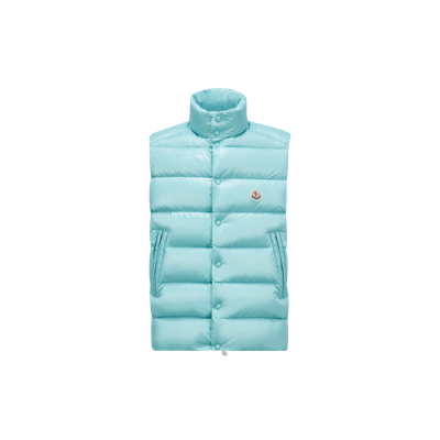 Moncler Collection Tibb Down Waistcoat Green