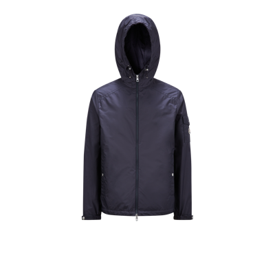 Moncler Veste De Pluie À Capuche Etiache In Blue