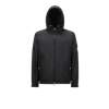 Moncler Etiache Rain Jacket Black In Black