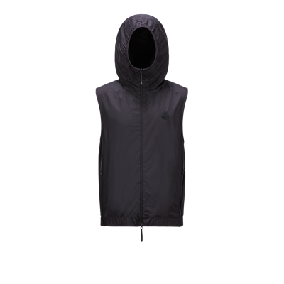 Moncler Collection Waistcoate Sans Manches Valesse In Black