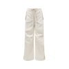 MONCLER COLLECTION COTTON RIPSTOP PANTS WHITE