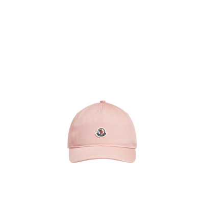 Moncler Collection Logo Baseball Cap Pink