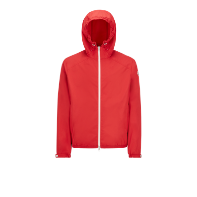 Moncler Collection Clapier Hooded Jacket Red
