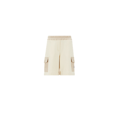 Moncler Kids' Short Cargo In White