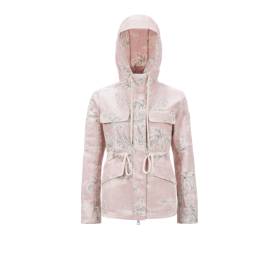 Moncler Collection Marpe Hooded Jacket Pink