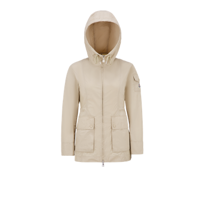 Moncler Leandro Parka Beige In Neutral
