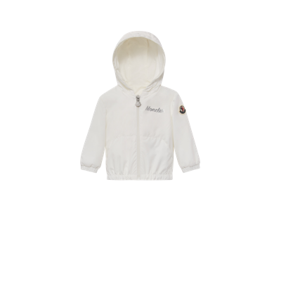 Moncler Kids' Evanthe Hooded Jacket White