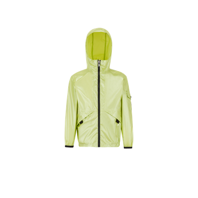 Moncler Kids' Akello Hooded Jacket Yellow