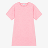 MARC JACOBS MARC JACOBS TEEN GIRLS PINK COTTON TOWELLING DRESS