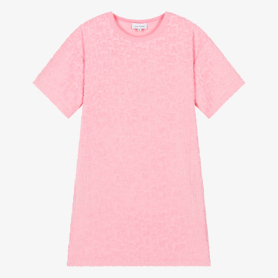 Marc Jacobs Teen Girls Pink Cotton Towelling Dress