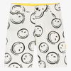 MARC JACOBS MARC JACOBS TEEN BOYS IVORY SMILEY FACE SHORTS