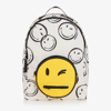 MARC JACOBS MARC JACOBS IVORY SMILEY FACES BACKPACK (38CM)