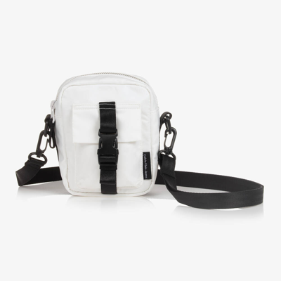 Calvin Klein Kids' White Messenger Bag (16cm)