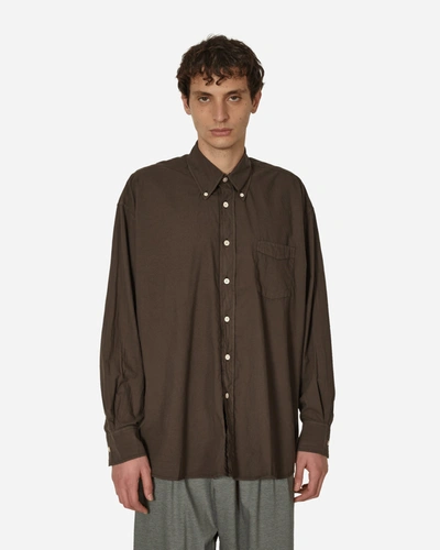 Our Legacy Borrowed Bd Shirt In Brown