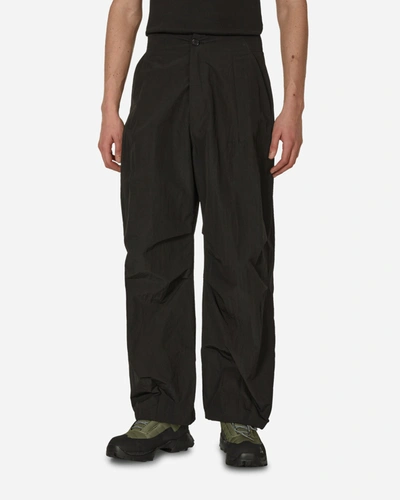 Amomento Ripstop Fatigue Pants Black In Blue