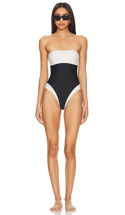 Lovers & Friends Moani Strapless One Piece In Multi