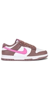 Nike Dunk Low "smokey Mauve" Sneakers In Smokey Mauve  Playful Pink  & White