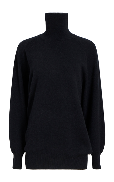 Khaite Jovie Cashmere Turtleneck Jumper In Black