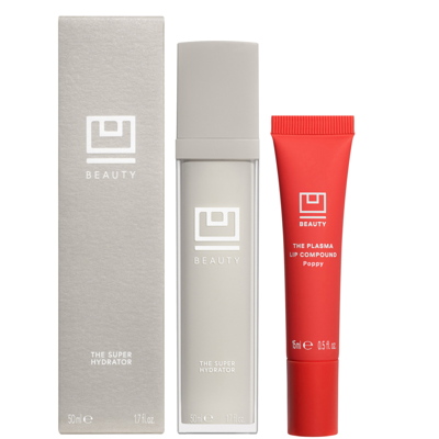 U Beauty The Super Hydrator And The Plasma Lip Compound Duo (various Shades) (worth $236.00) In Poppy