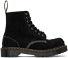 DR. MARTENS' BLACK 1460 PASCAL BEX BOOTS