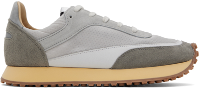 Spalwart Gray Tempo Low Transparent Sneakers In Grey