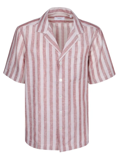 Lardini Pink Linen Shirt