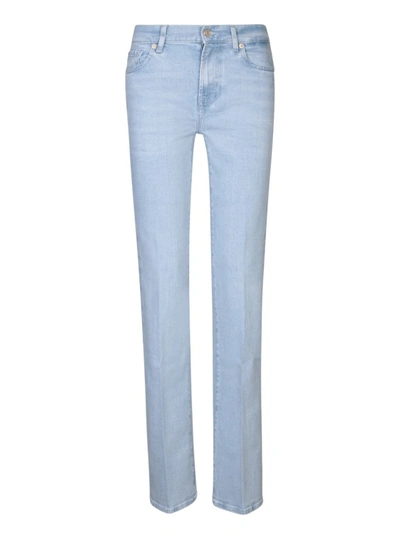 7 For All Mankind Bootcut Light Blue Jeans