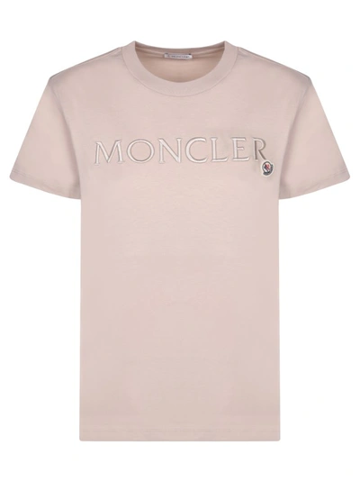 Moncler Cotton T-shirt By  In Grey