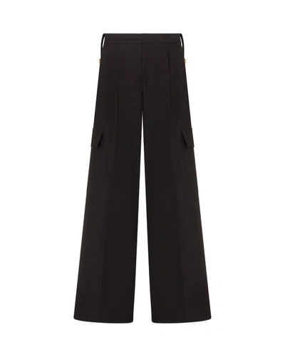 Serena Bute Military Cargo Trouser - Black