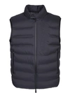 Moncler Oserot Water Repellent Down Puffer Vest In Grey