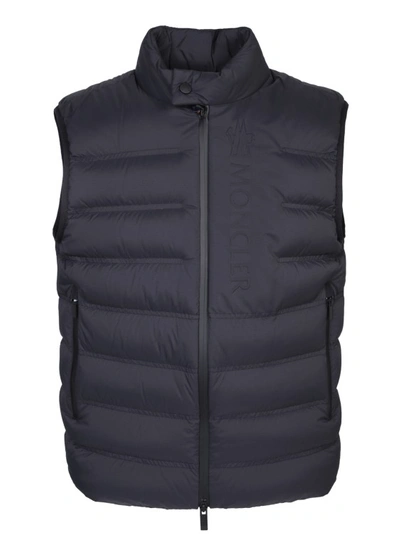 Moncler Oserot Water Repellent Down Puffer Vest In Grey