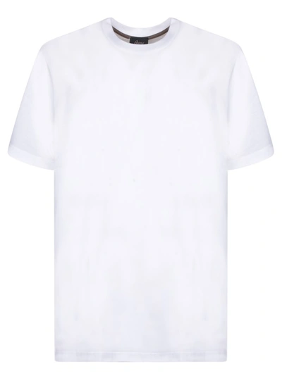 Brioni White Cotton T-shirt