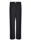 MSGM WOOL TAILORED TROUSERS