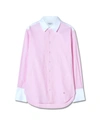 SERENA BUTE OVERSIZED OXFORD SHIRT - PINK