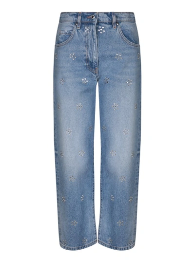 Msgm Blue Regular Fit Jeans
