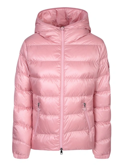 Moncler Nylon Jacket By  In Pink