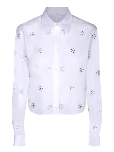 Msgm White Cotton Shirt