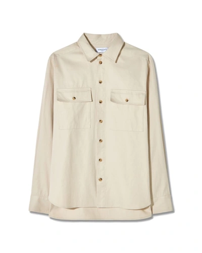 Serena Bute Military Shirt - Ecru In Neutrals