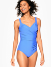 MIRACLESUIT Â® SANIBEL ONE PIECE - BISCAYNE BLUE - 14 TALBOTS