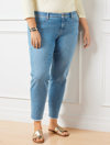 Talbots Plus Size - Slim Ankle Jeans - Flores Wash - 24  In Flores Wash